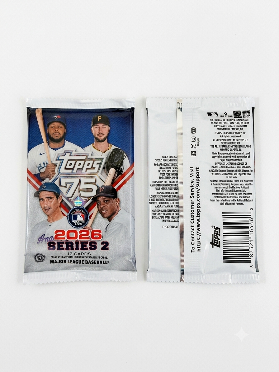 2026 Topps Series 2 Baseball Hobby Booster Pack