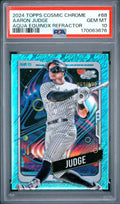 Aaron Judge Aqua Equinox Refractor 68 PSA 10 cert 170063676