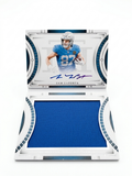 Sam LaPorta 2023 National Treasures Rookie Jumbo Prime Signatures Booklet front - autograph