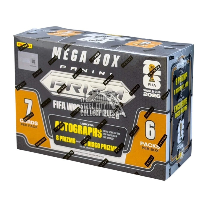 2026 Panini Prizm FIFA World Cup Mega Box