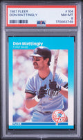 Don Mattingly 1987 Fleer 104 PSA 8 cert 170063749