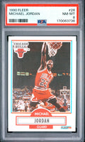 Michael Jordan 1990 Fleer 26 PSA 8 cert 170063736