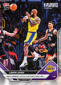 2025-26 Topps NOW NBA LeBron James - King's Command: 19 PTs & 13 AST Ignite Game 1 Win #263