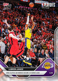 2025-26 Topps NOW NBA LeBron James - King Clutch: Q4 Heroics Secure 3-0 Series Lead #275