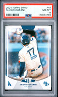 Shohei Ohtani Topps 50/50 45 PSA 8 cert 170063789