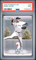 Derek Jeter Stadium Club 172 PSA 9 cert 170063810