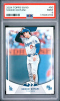 Shohei Ohtani Topps 50/50 50 PSA 9 cert 170063799