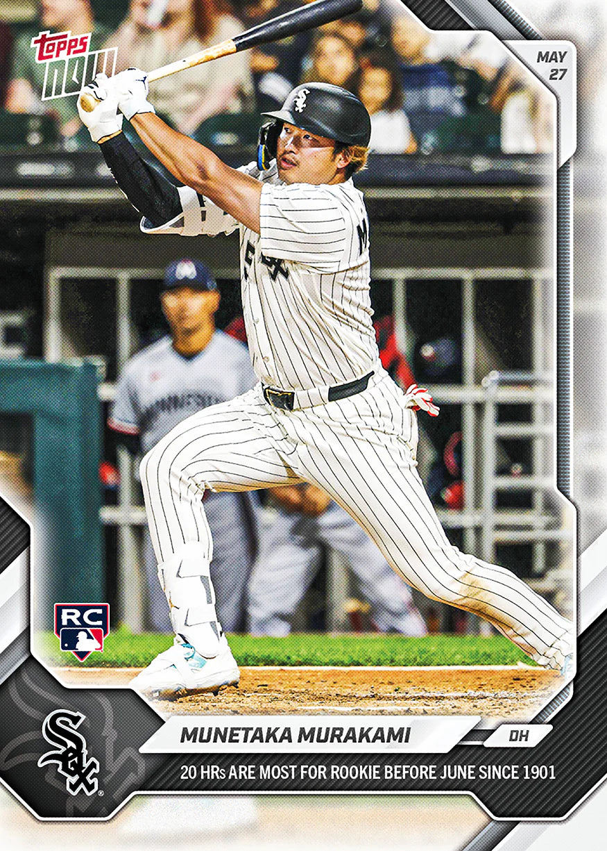 2026 Topps NOW #257 Munetaka Murakami Rookie RC - Chicago White Sox