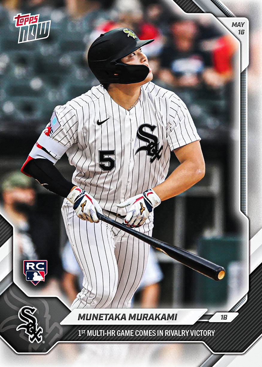 2026 Topps NOW MLB Munetaka Murakami - 1st Multi-HR Game in Rivalry Victory #210