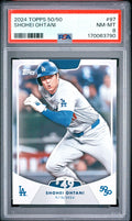 Shohei Ohtani Topps 50/50 97 PSA 8 cert 170063790