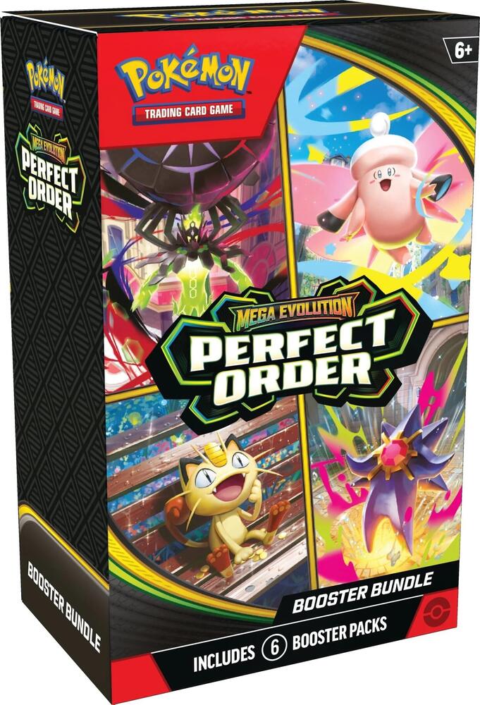 Pokémon TCG Mega Evolution Perfect Order Booster Bundle