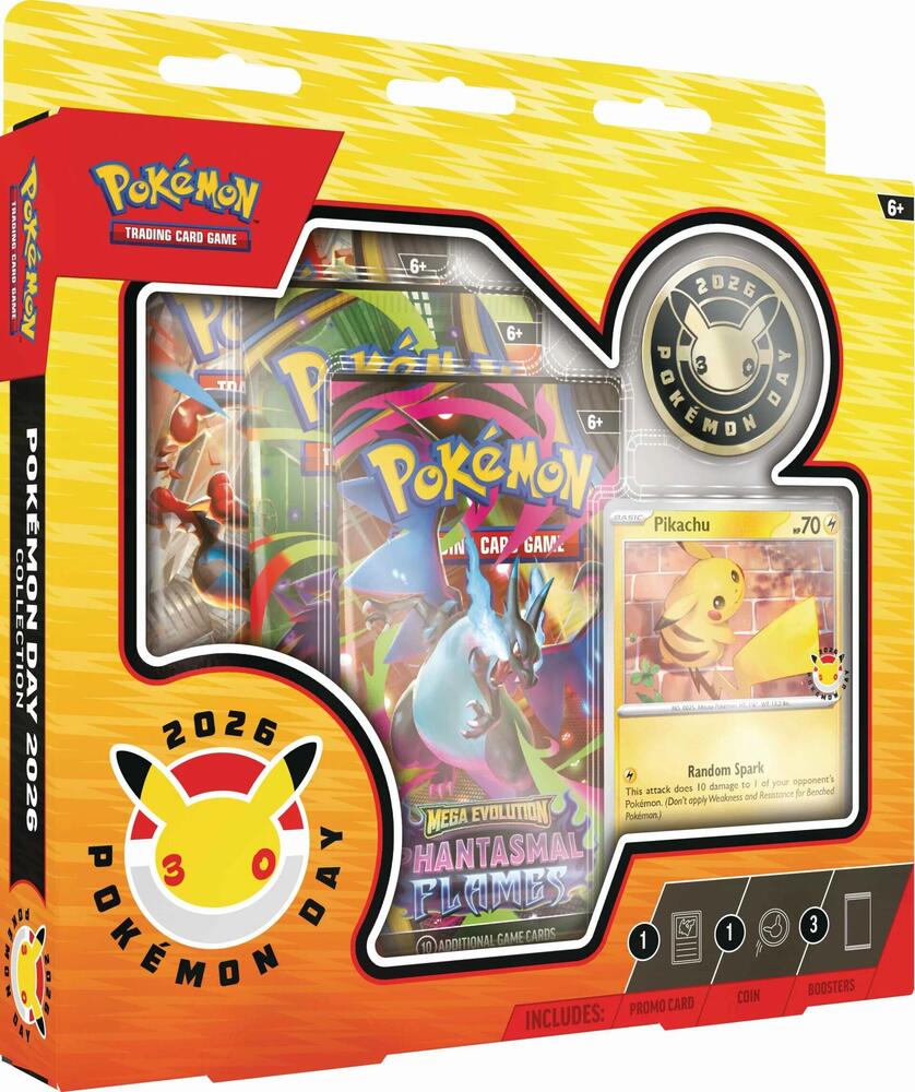 Pokémon TCG Pokémon Day 2026 Collection with Pikachu promo
