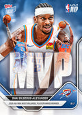 2025-26 Topps NOW NBA Shai Gilgeous-Alexander - 2026 Kia NBA MVP Award Winner #MVPA