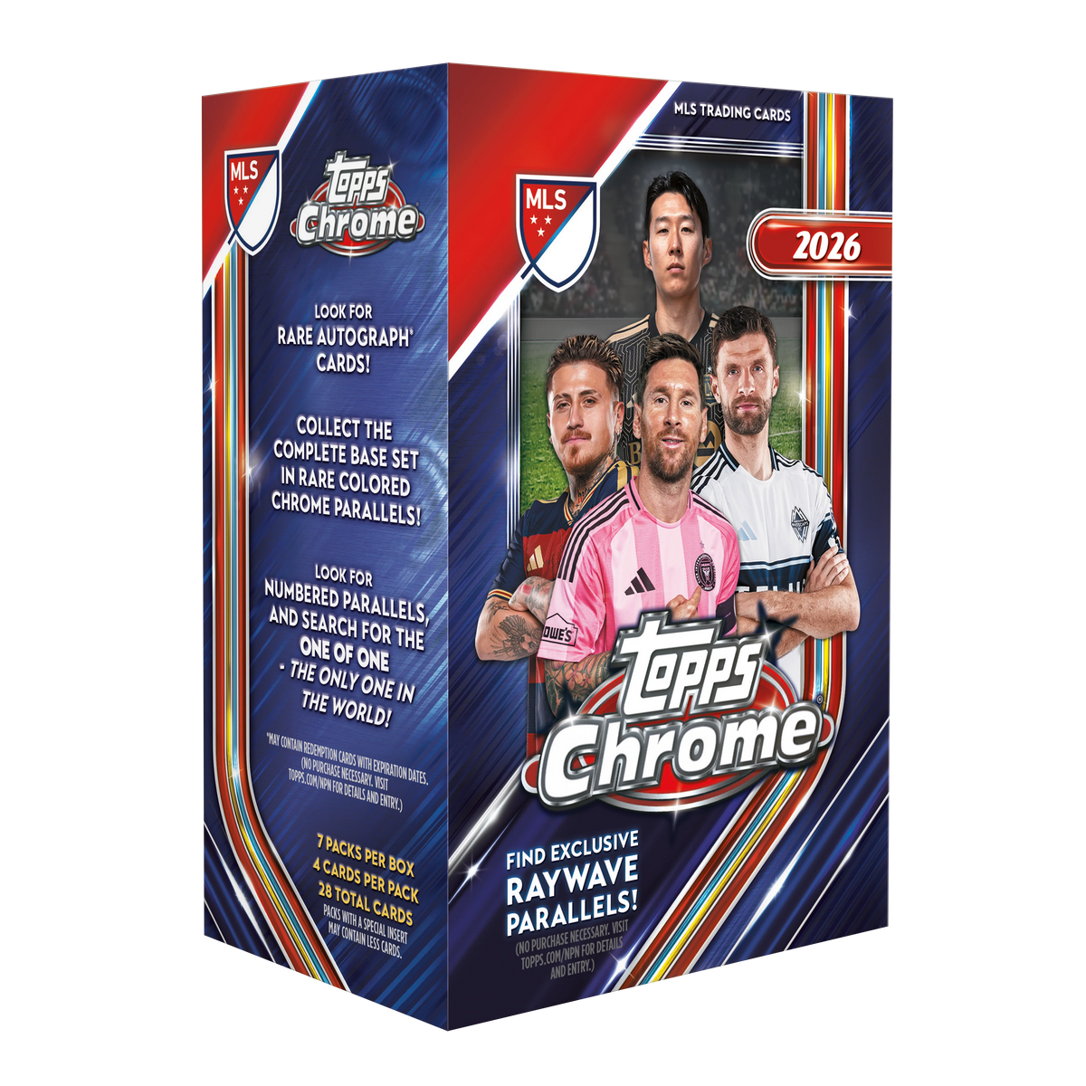 2026 Topps Chrome MLS Soccer Value Box