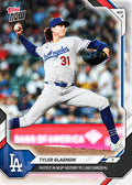 2026 Topps NOW MLB Tyler Glasnow - Fastest in MLB History to 1,000 Career Ks #167