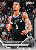 2025-26 Topps NOW NBA Victor Wembanyama - Record-Breaking Night Has SA on Verge of WCF Berth #310