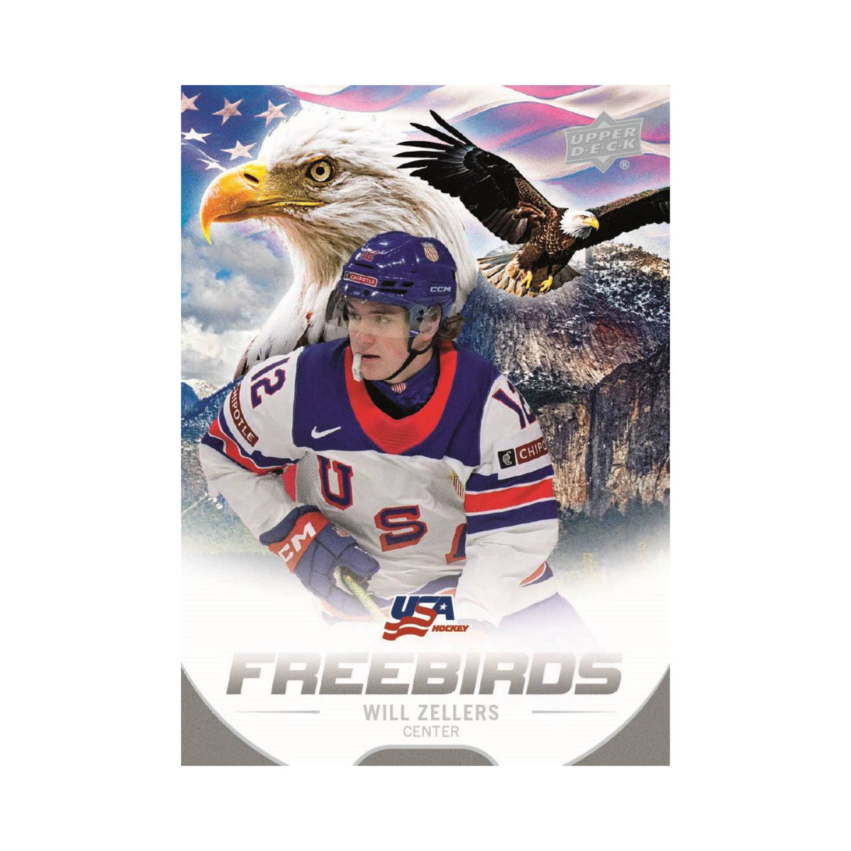 2026 Upper Deck Team USA Juniors Hockey Blaster Box – 30 Cards