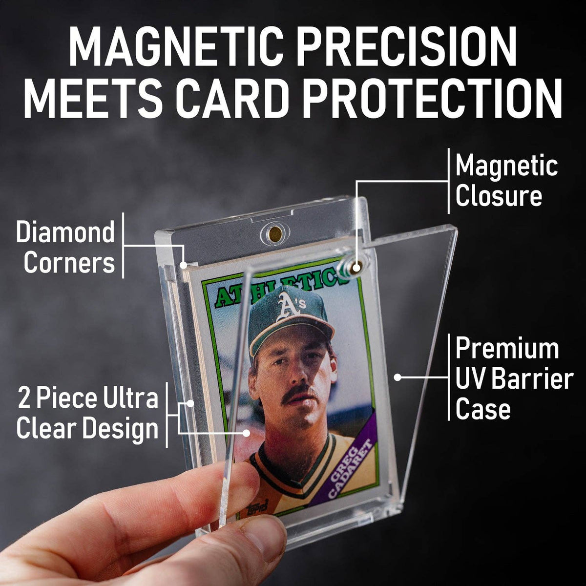 Invested Alliance Premium Magnetic Card Holders – 360pt, 25 Pack