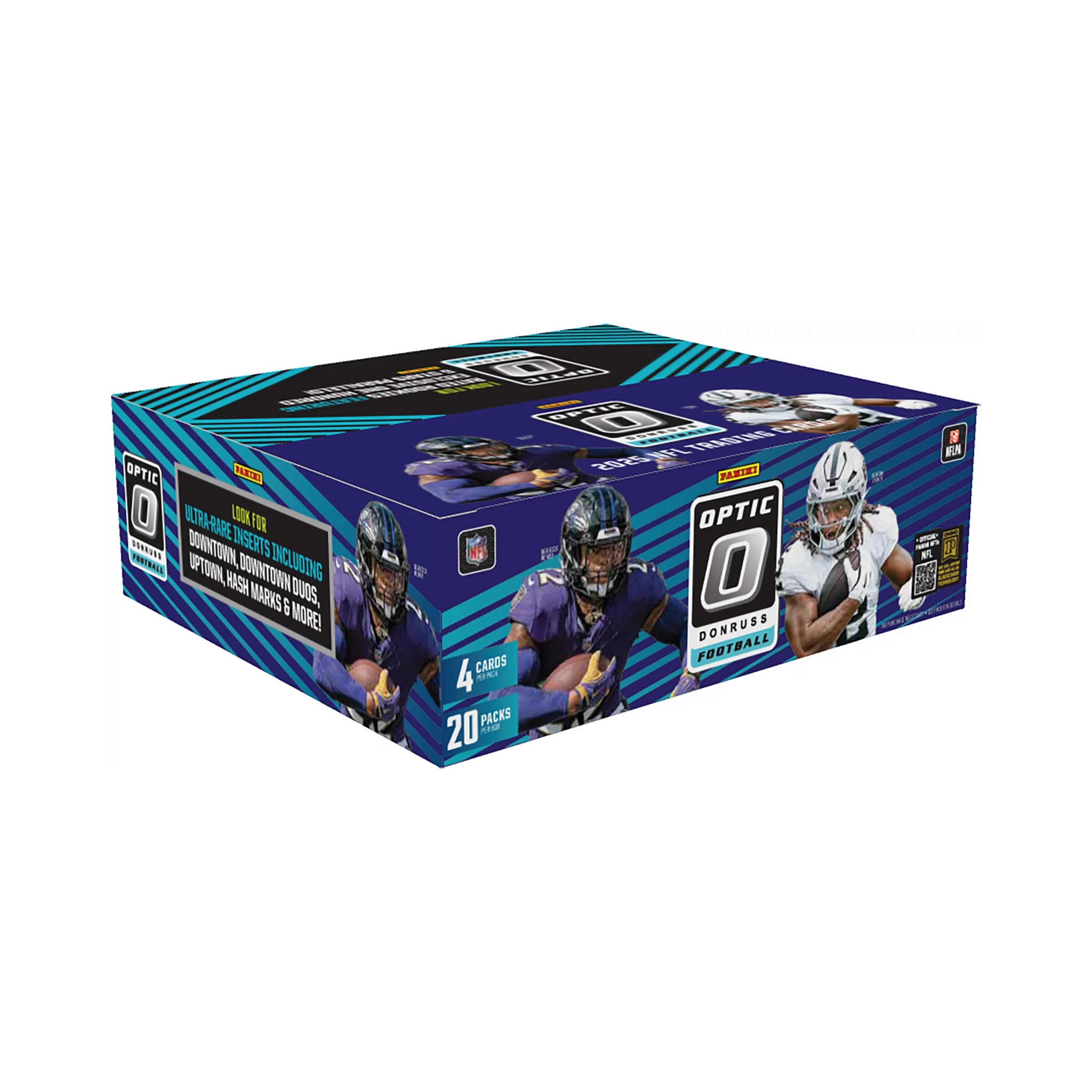 2025 Panini Donruss Optic NFL Football 80ct. Retail Display