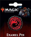Magic the Gathering Red Mountain Mana Enamel Pin
