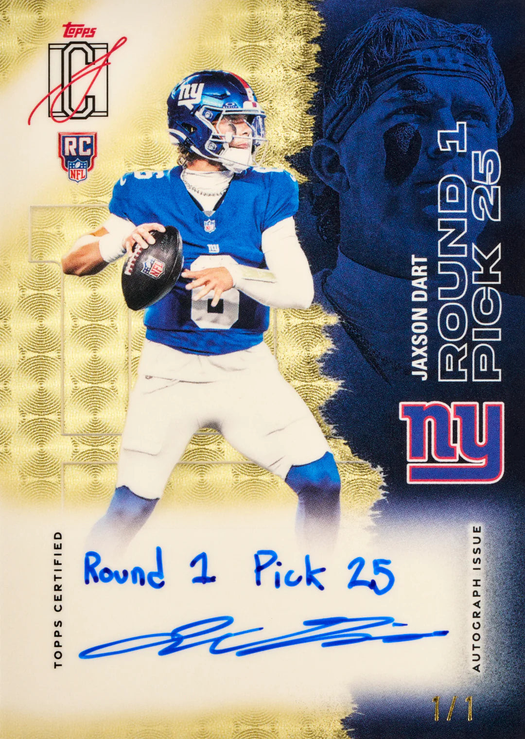 2025 Topps Signature Class Football Mega Box