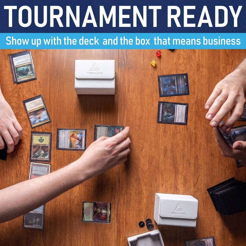 White MTG Deck Box