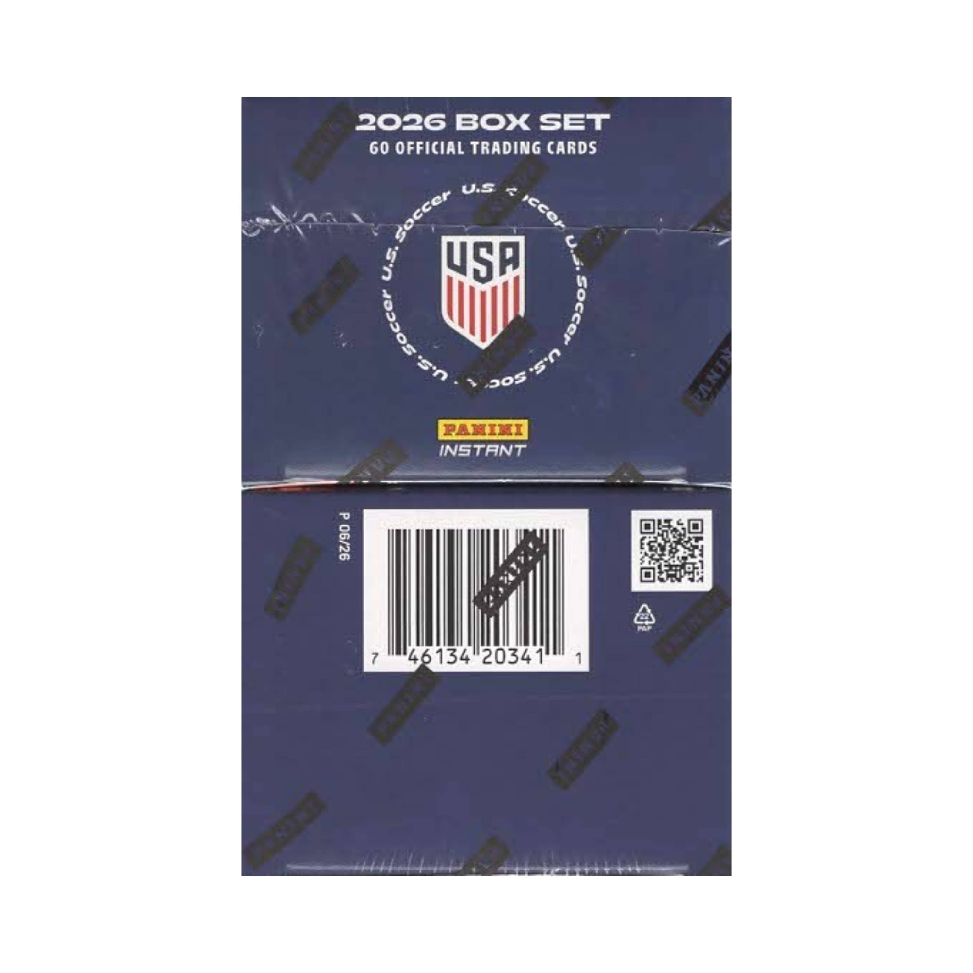 2026 Panini Instant USMNT & USWNT Soccer 60ct. Blaster Box