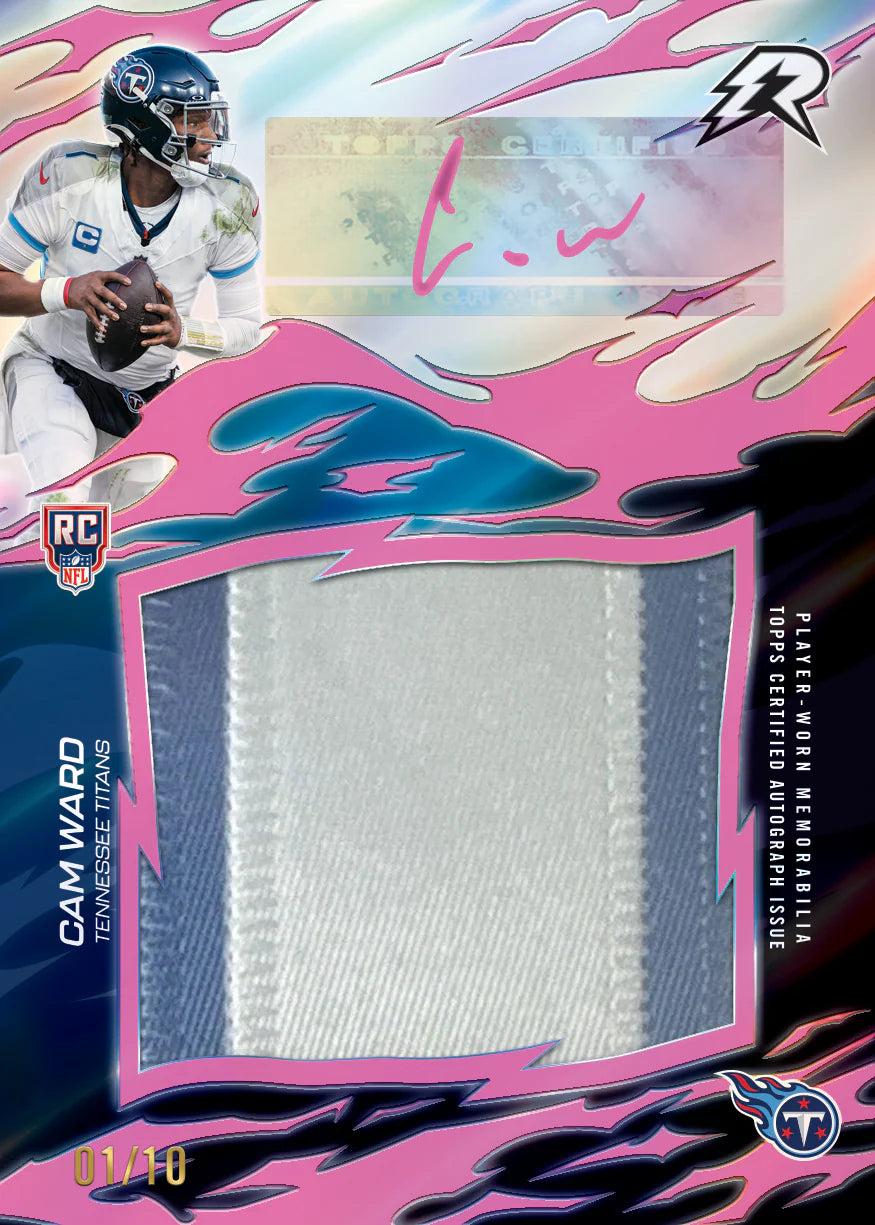 2025 Topps Resurgence NFL Trading Cards Hobby Box