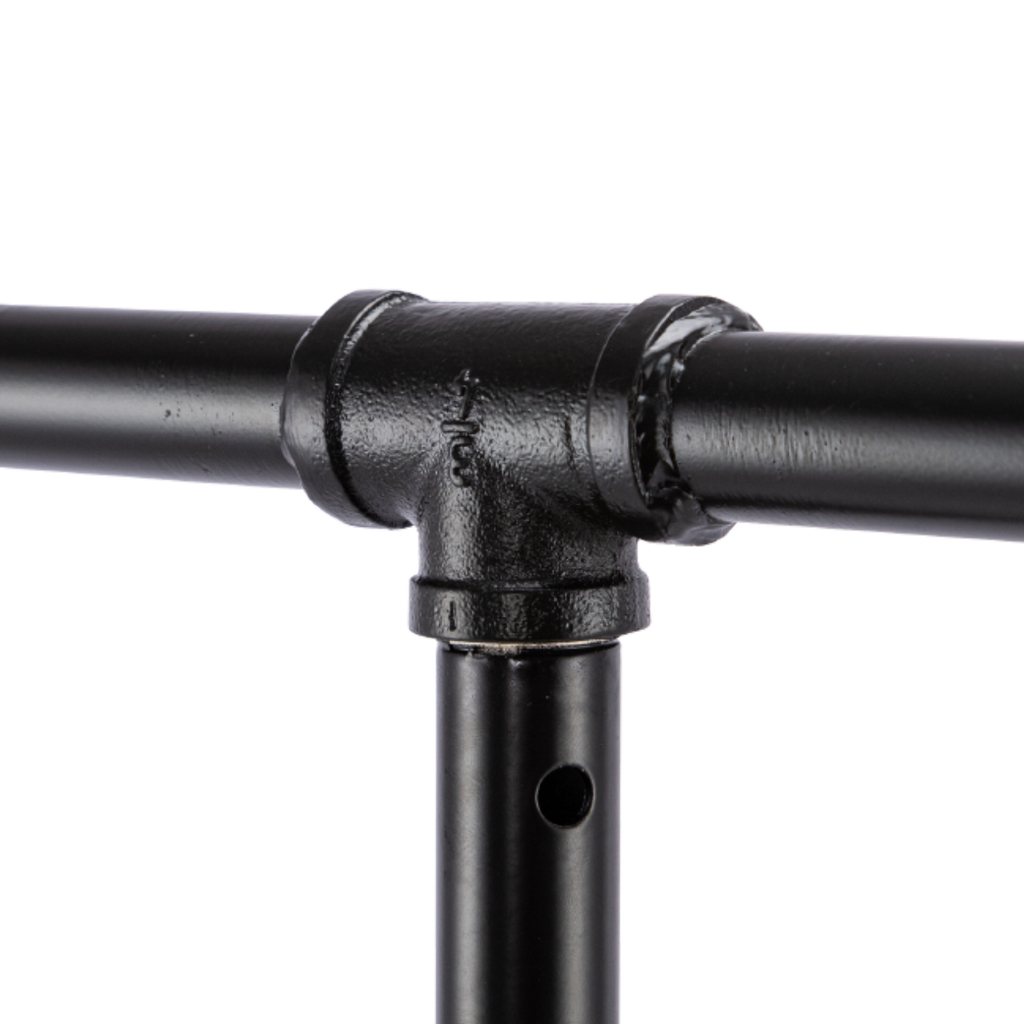 Boutique Pipe 2-Way Straight Arm Clothing Rack