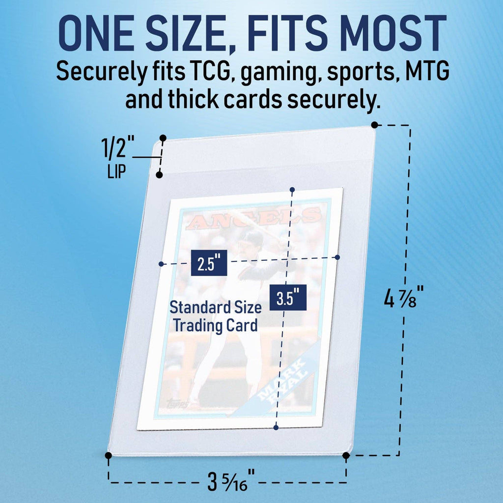 40 Pack - Semi Rigid Card Holders
