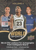 2026 Upper Deck World of Sports Vol. 2 36ct. Blaster Box