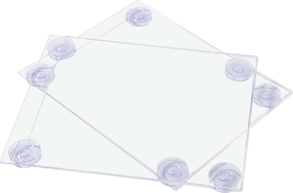 8 ½" X 11" Window Sign Holder With Suction Cups