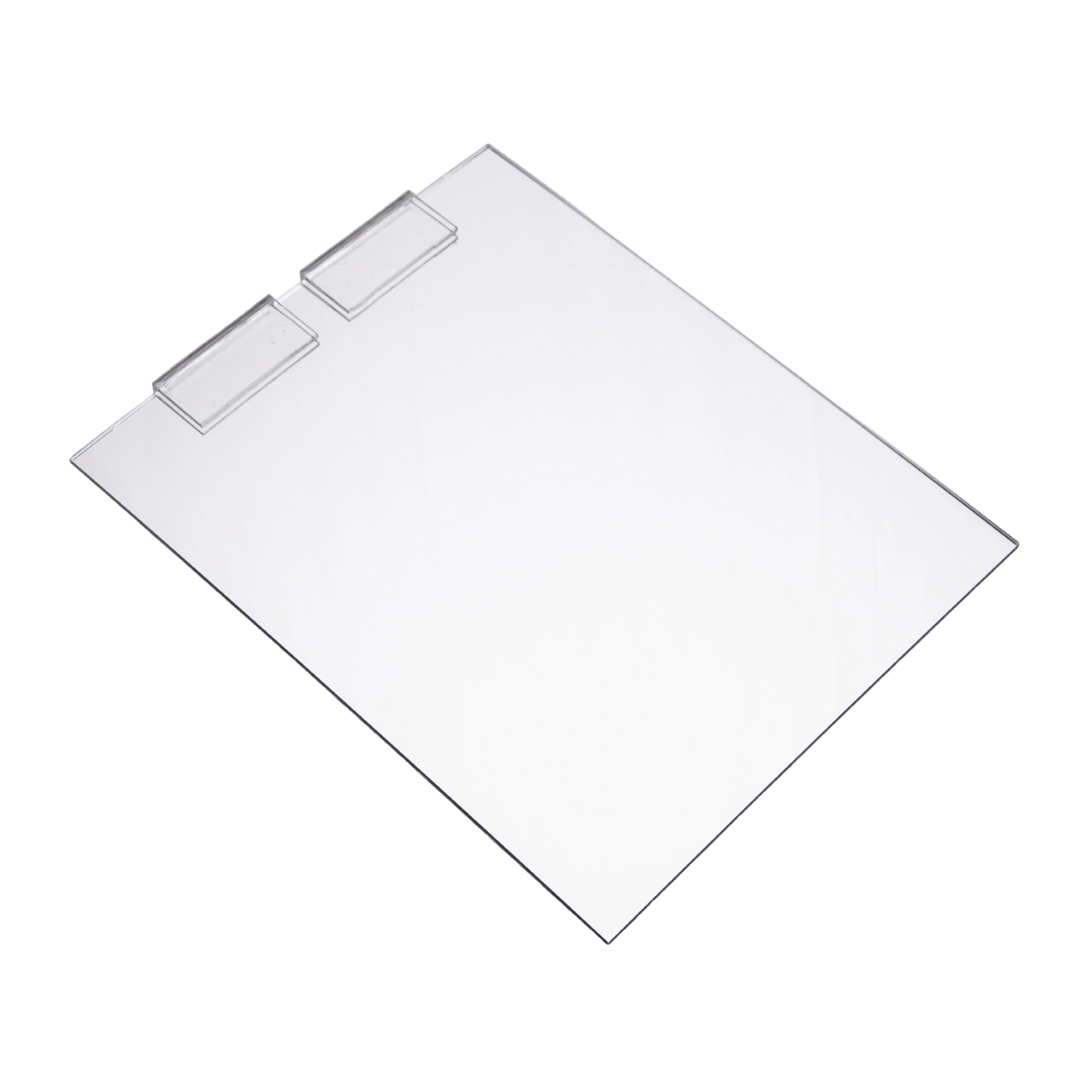 8" X 10" Acrylic Mirror For Slatwall Or Wire Grid