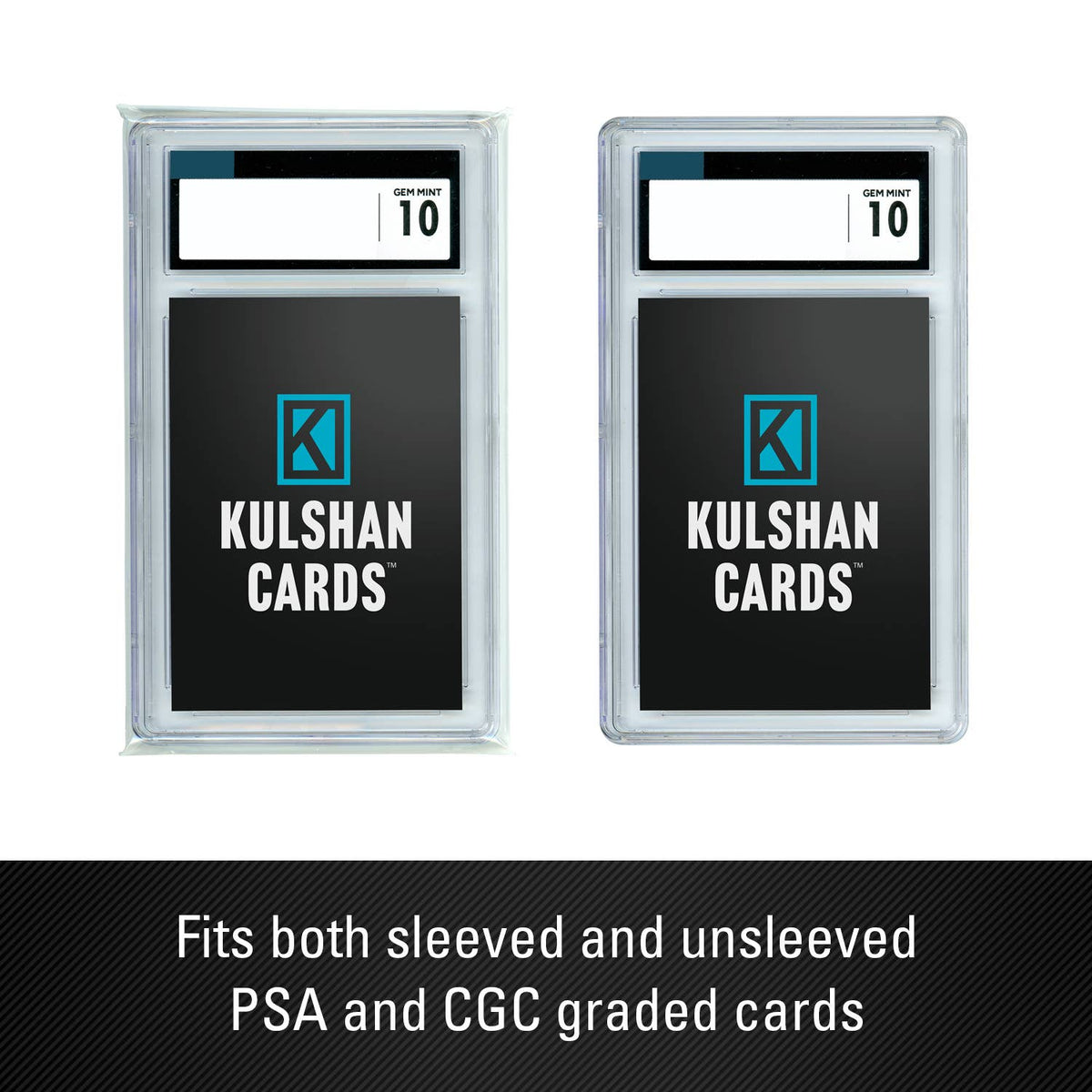 Kulshan Cards PSA/CGC Graded Card Acrylic Display Case with Stand