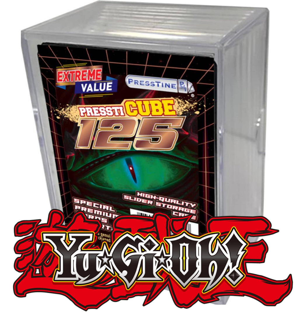 PresstiCube Yu-Gi-Oh! 125ct. Trading/Gaming Card Cube