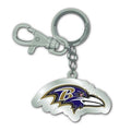 NFL Baltimore Ravens Zamac Keychain