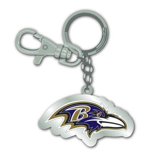 NFL Baltimore Ravens Zamac Keychain