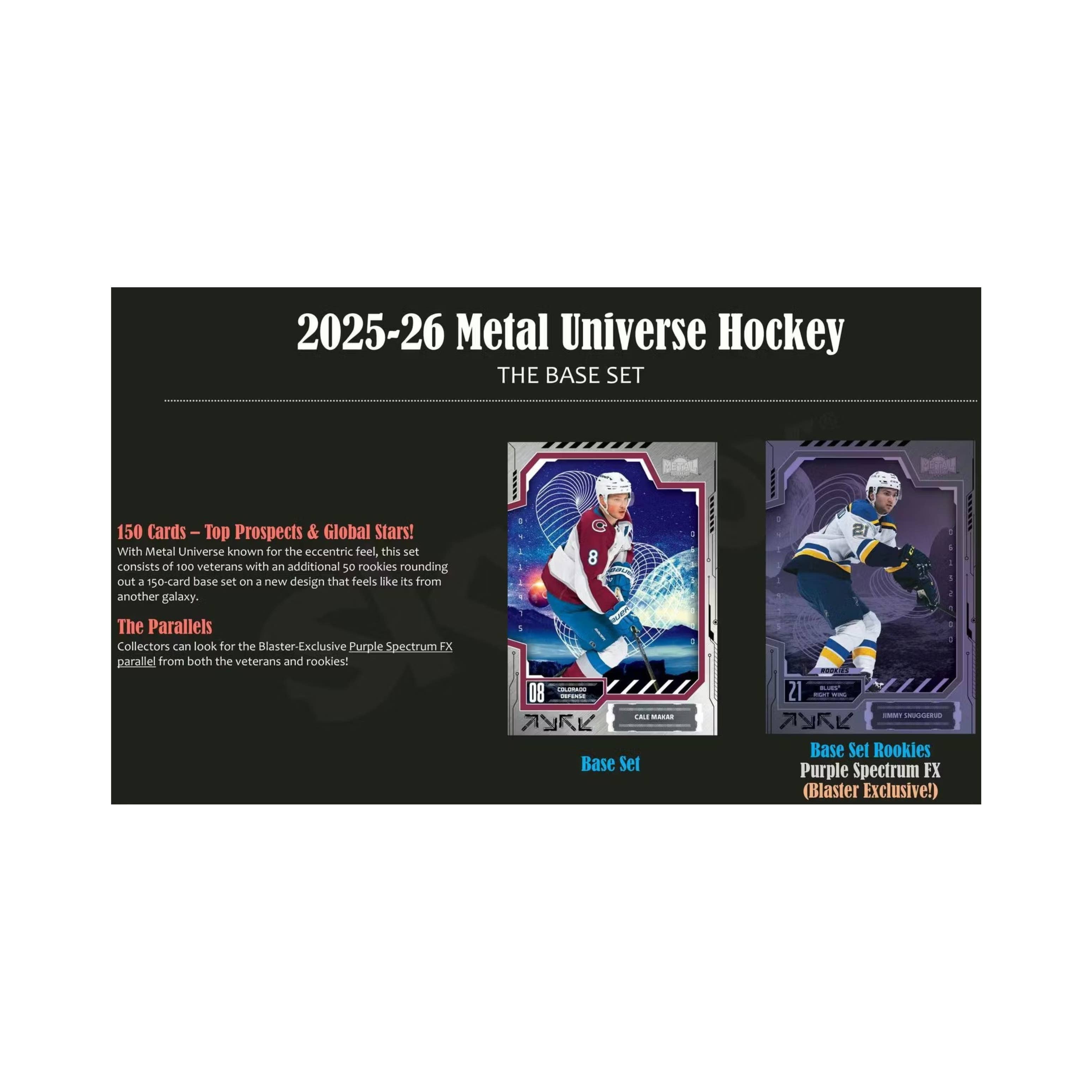 2025-26 Upper Deck Metal Universe Hockey 30ct. Blaster Box