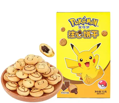 Pokemon Chocolate Sticks & Biscuits