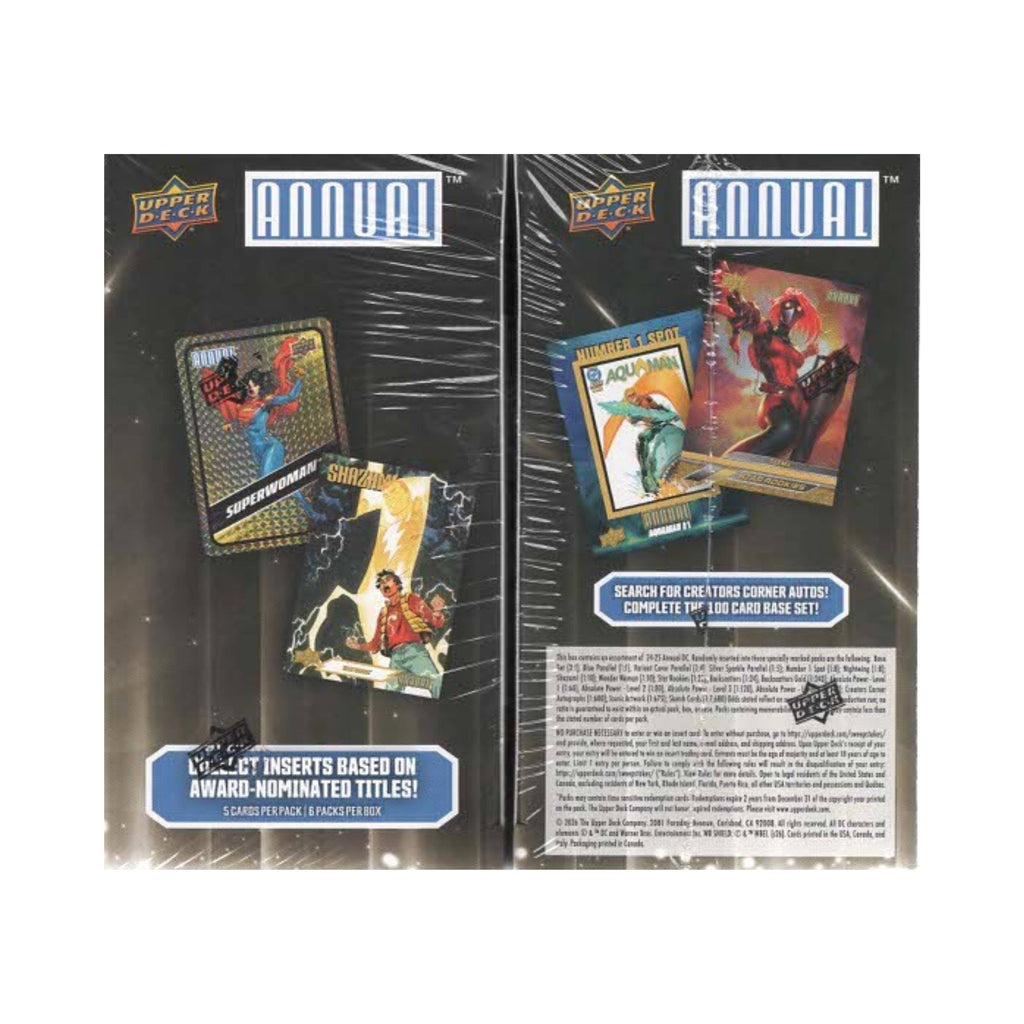 2024-25 Upper Deck DC Annual 30Ct. Blaster Box