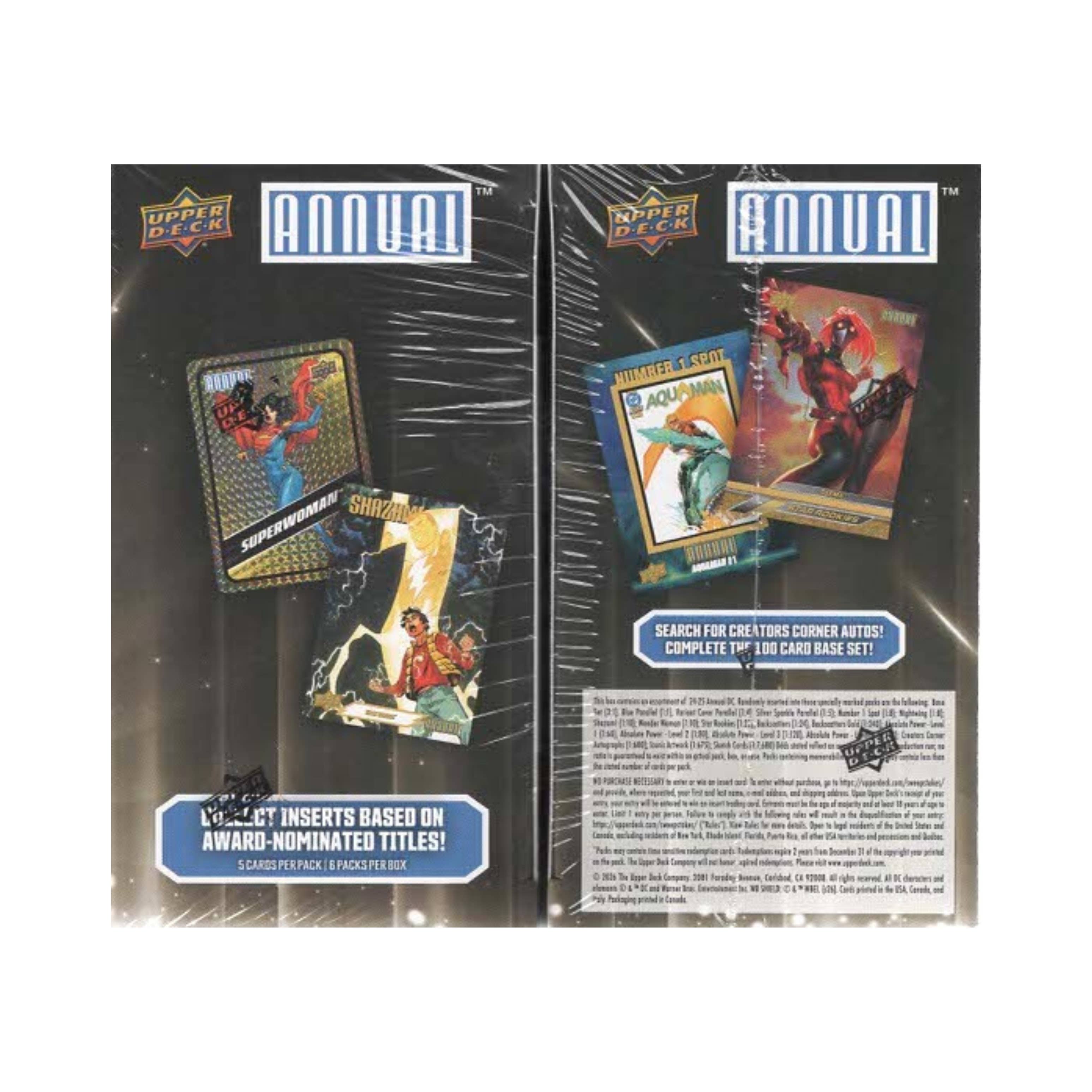 2024-25 Upper Deck DC Annual 30Ct. Blaster Box