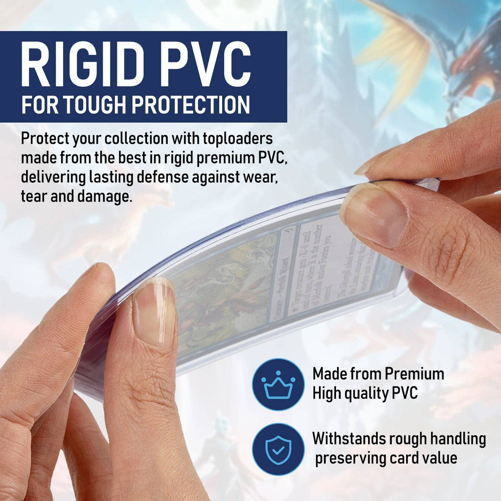 100 Pack Premium Top Loaders