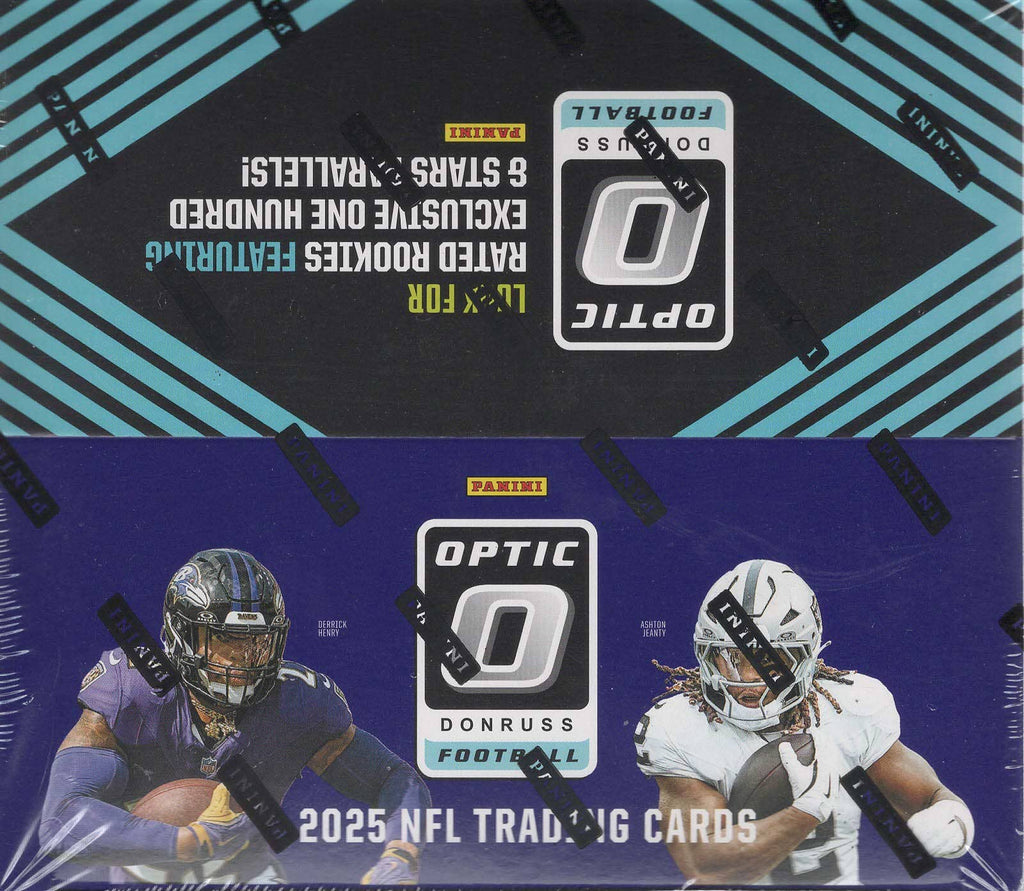 2025 Panini Donruss Optic NFL Football 80ct. Retail Display