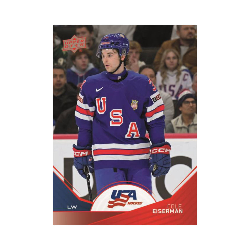 2026 Upper Deck Team USA Juniors Hockey Blaster Box – 30 Cards