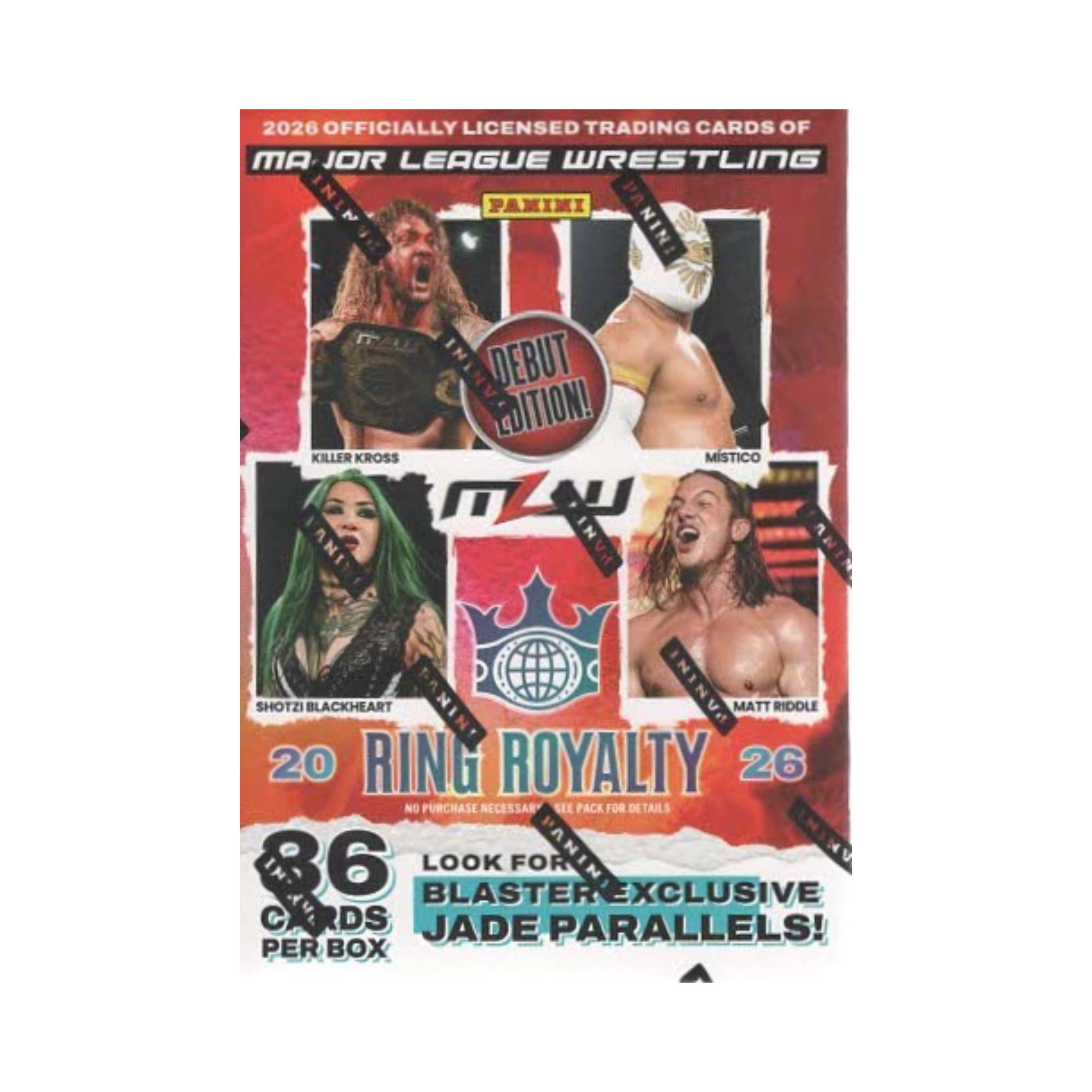 2026 Panini Major League Wrestling Ring Royalty Blaster Box