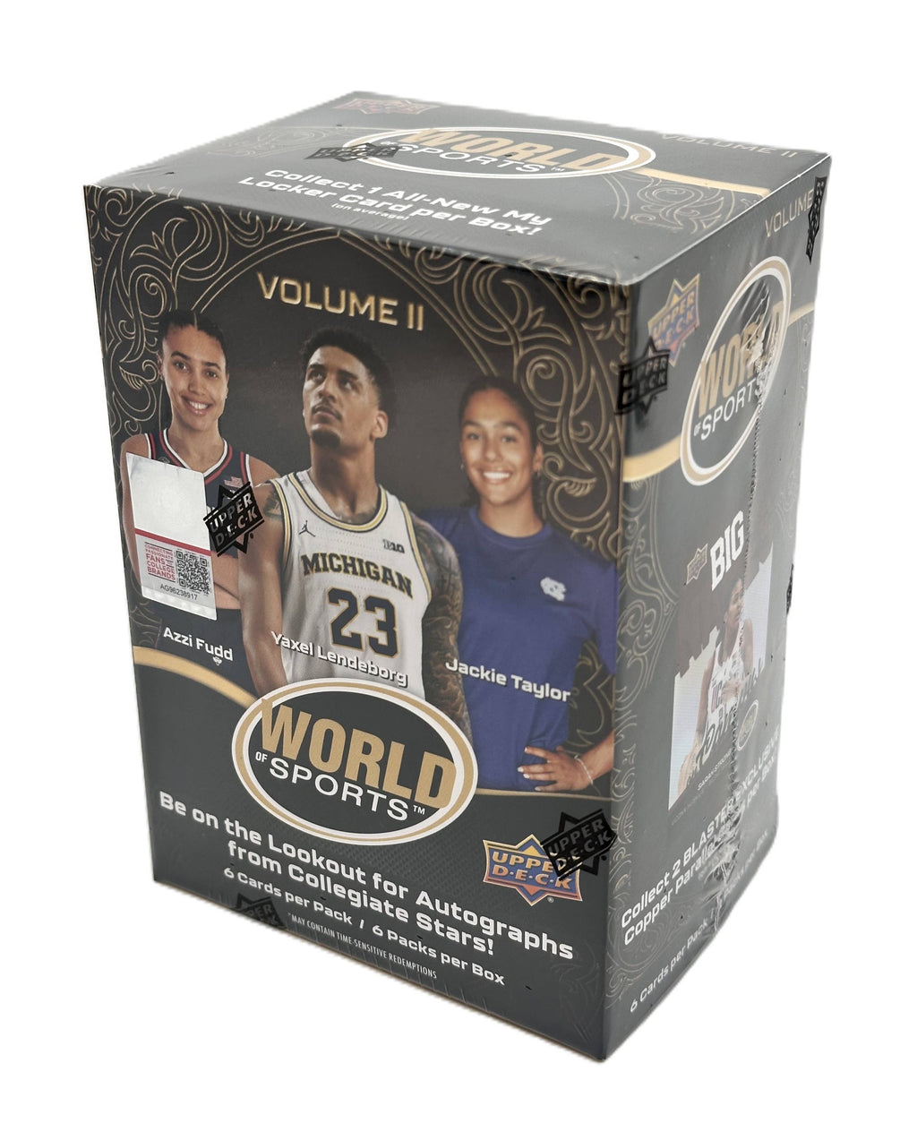 2026 Upper Deck World of Sports Vol. 2 36ct. Blaster Box