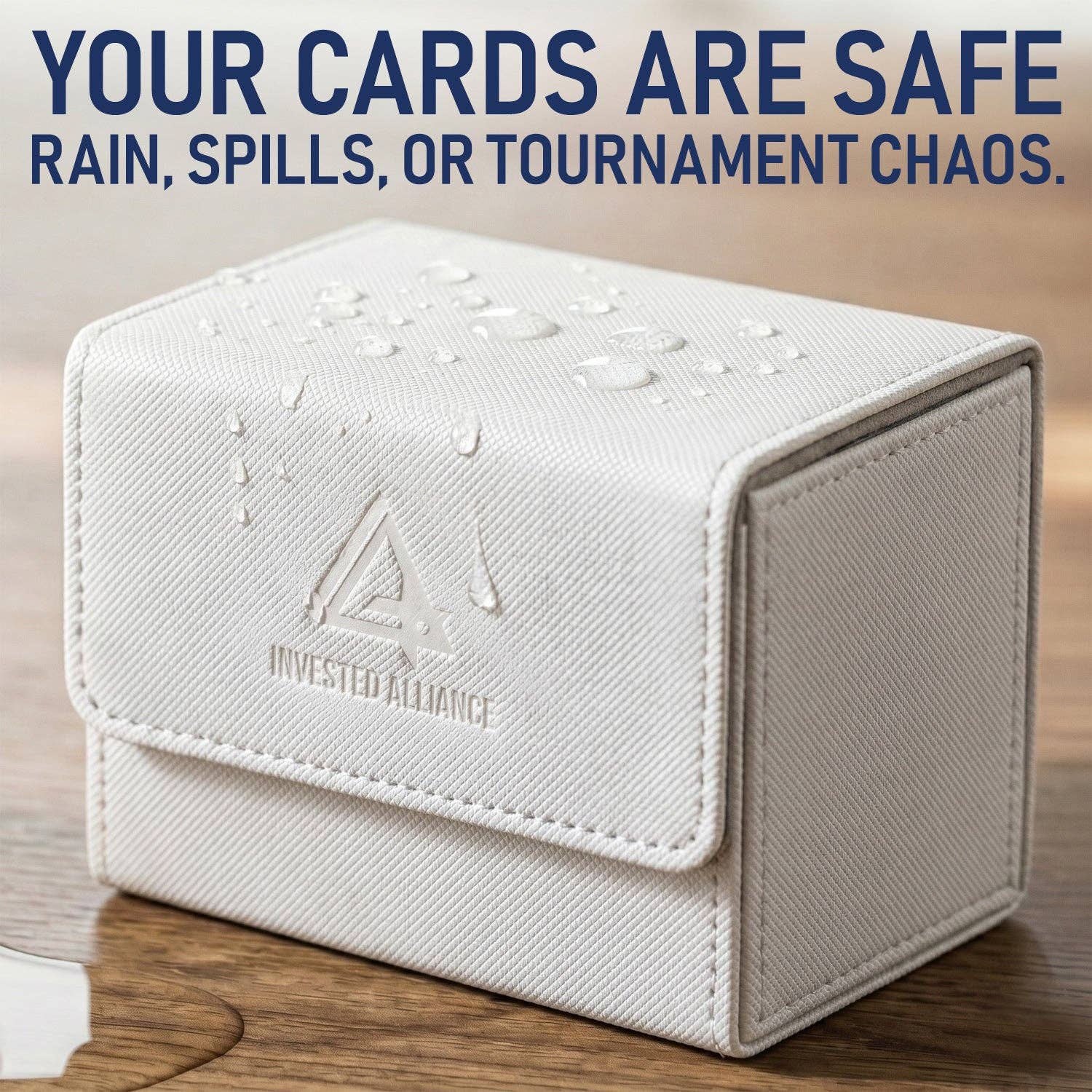 White MTG Deck Box