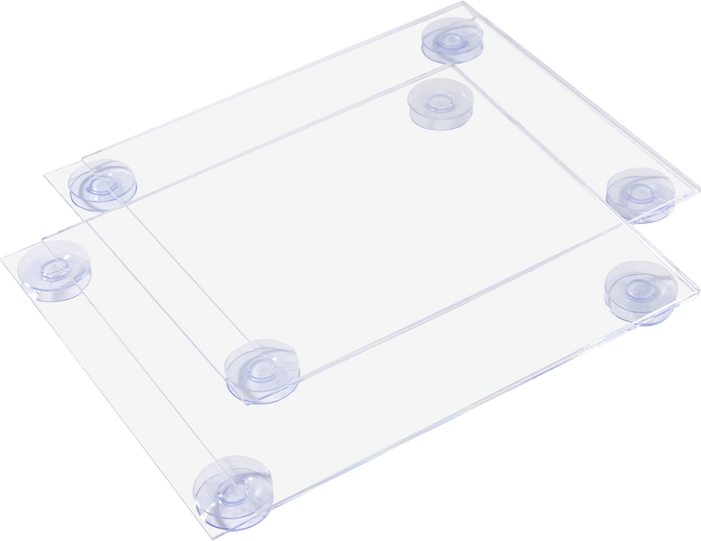 8 ½" X 11" Window Sign Holder With Suction Cups
