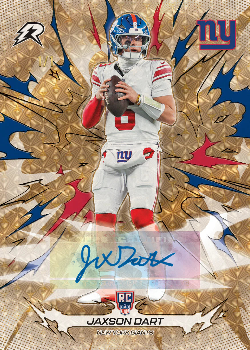 2025 Topps Resurgence NFL Trading Cards Mega Box