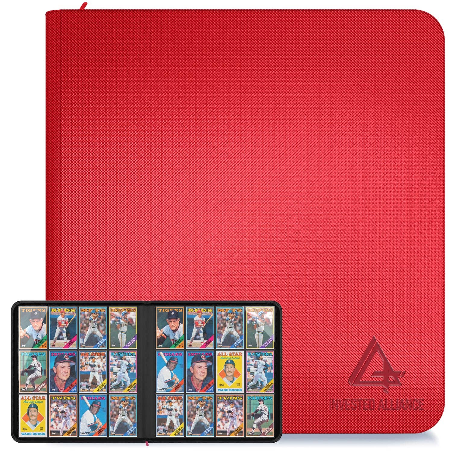 Red - Premium TCG Card Binder